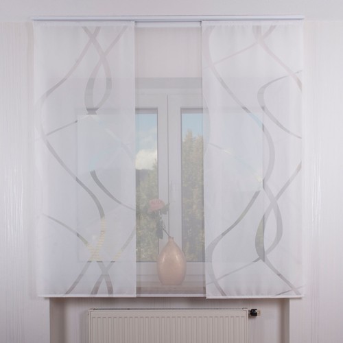 3er set schiebegardine - 3er,