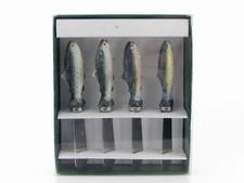 Boston Warehouse - Butter & Käse Messer Lachs-Forellen - 4er Set / Sammelobjekt