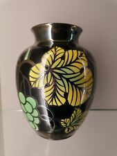 Große Vase Art deco Silver Overlay Spahr 1000 Sehr guter Zustand 1. Wahl