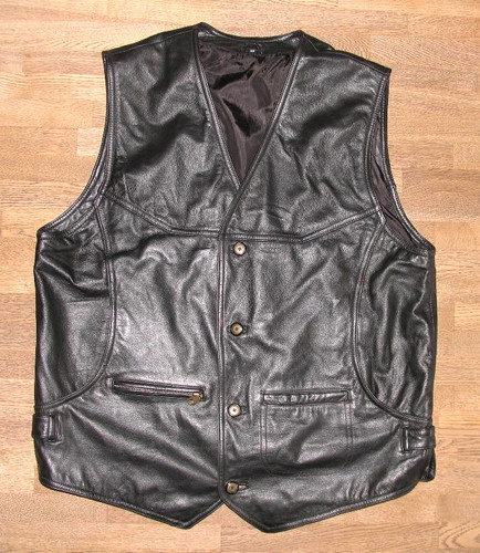 Herren lederweste outdoor - herren-, outdoor-