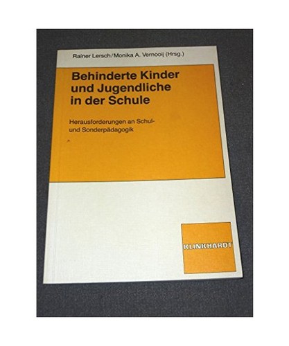 Behinderte kinder und - behinderte,