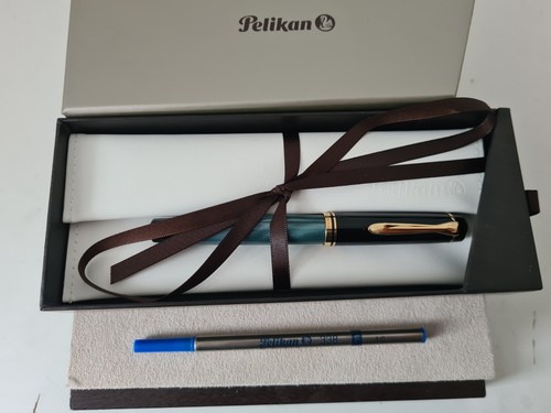 Pelikan r200 blau marmoriert - pelikan, blau-marmoriert