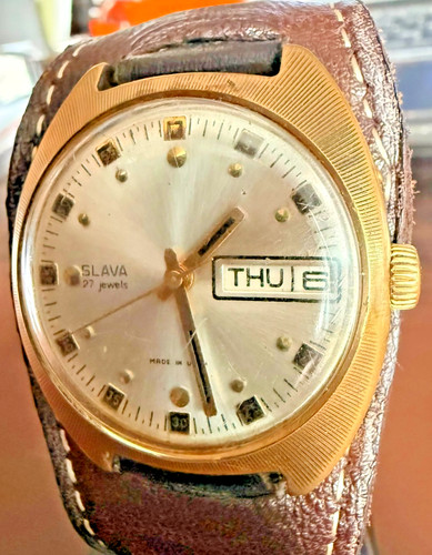 Slava day date vintage uhr - vintage,