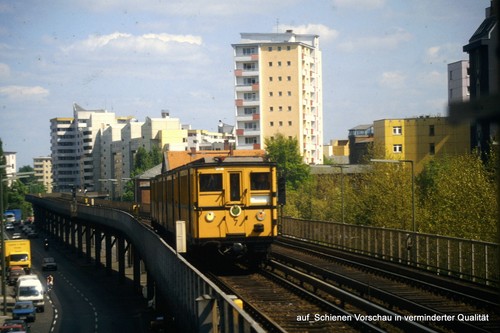 Dia typ bahn bvg berlin - u-bahn,
