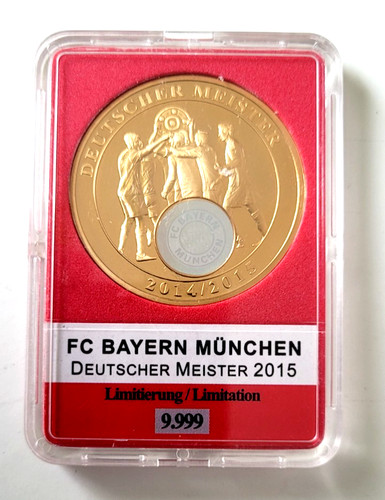 Münze medaille fc - medaille, bayern
