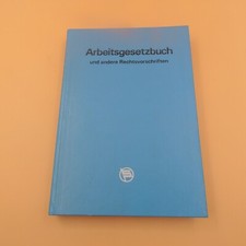 DDR Arbeitsgesetzbuch und andere Rechtsvorschriften , 1980 , gebunden a4