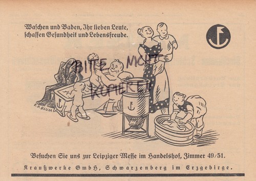 Schwarzenberg werbung 1936 - schwarzenberg,,