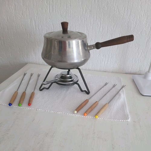 Vintage fondue set 70er - vintage,