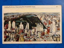 New York City - Looking North from Observation Roof, Rockefeller Center