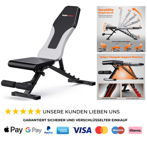 Verstellbare hantelbank - verstellbare,