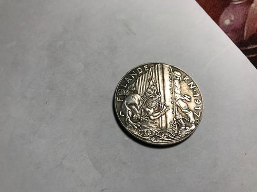 Medaillie flandern 1917 - medaillie,