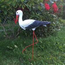 Storch groß dekofigur - 60, groß,