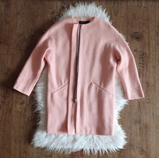 ZARA Woman ❤ Kurzmantel S36 rosa rose Long Blazer Parka Jacke Blogger TOP Jacket