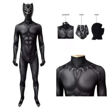 Black Panther Schwarz Jumpsuit