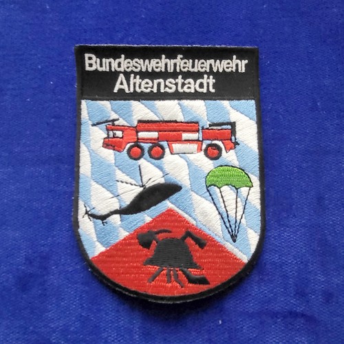 Feuerwehr aufnäher altenstadt - feuerwehr,