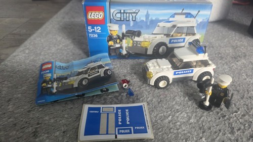 Lego city 7236 polizeiauto mit - lego,