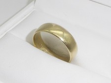 585 Gold Ring 14K Gelbgold 6,5 g Trauring Ehering Gravur RG 65 - 20,6 mm 9669