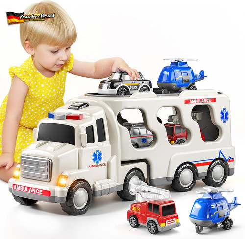 Spielzeugauto set für - 5-in-1,
