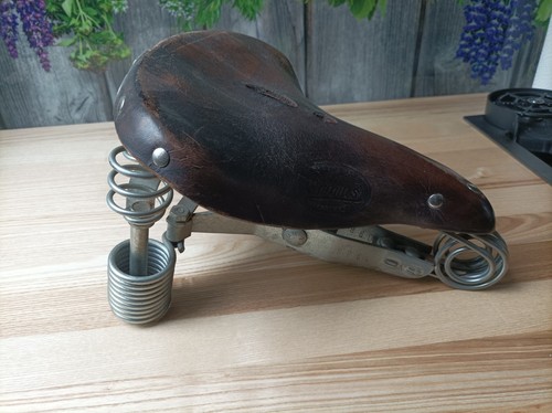 Fahrradsattel herren leder - leder,