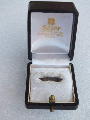 Vintage schmuckbox ring - -,