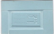 MEISTER freiarm de luxe Druck-Matern Inserat Nähmaschine nähen Druckplatte