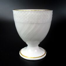 KPM Berlin Porzellan Eierbecher Serie Neuosier Dekor 05 Goldstaffage Goldrand