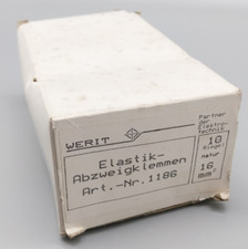 10x Werit 1186 Elastik Abzweigklemmen 10 Riegel 16mm² Drahtverbindung #KT7851X