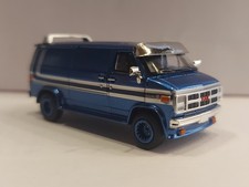 Brekina 18253 GMC Vandura Blau-Metallic US-Truck BJ 1983 OVP