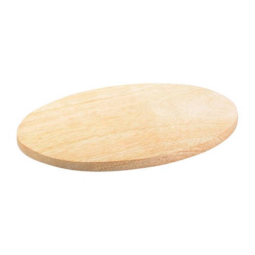 Teller naturholz oval - naturholz,