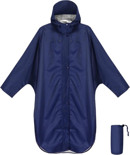 Regenponcho dunkelblauer - ,