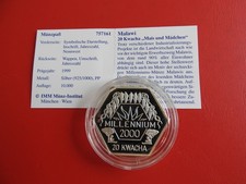 * Malawi 20 Kwacha 1999 Silber