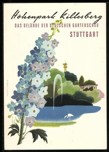 Künstler stuttgart - künstler-ak,