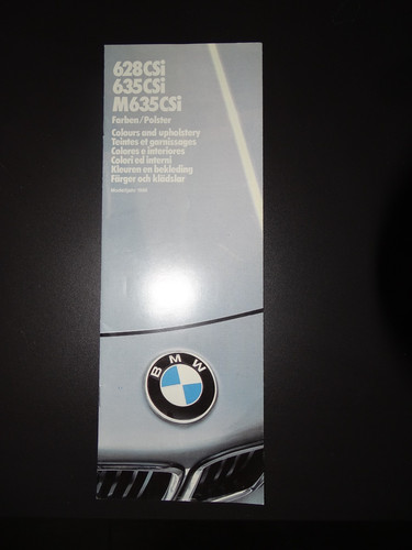 Bmw prospekt 628 csi 635 - 628,
