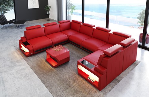 Sofa wohnlandschaft ledersofa - sofa,
