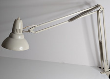 LUXO L-1 / L1, Schreibtischlampe, vintage Design 1947, Jacobsen, inkl. Halterung
