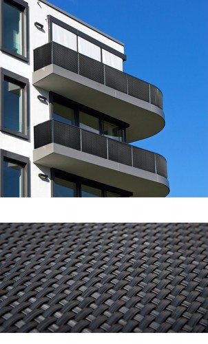 Polyrattan pvc sichtschutz - polyrattan,