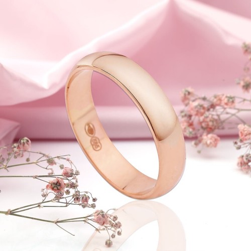 Rose gold 585 14kt - rose, goldehering