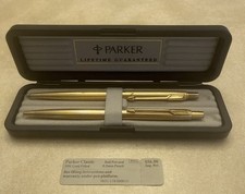 Parker Classic Set 10K Gold