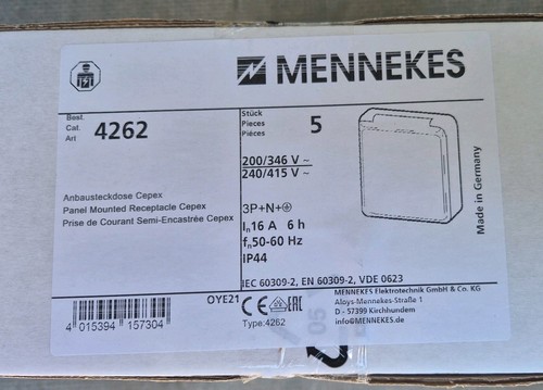 Mennekes cepex anbau - mennekes,