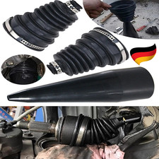 2x Faltenbalg Achsmanschette mit Montagehilfe für einfachen Einbau Montagekegel
