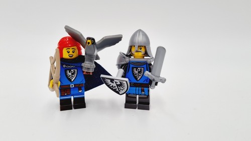 Lego ritter figur falknerin - ritter,