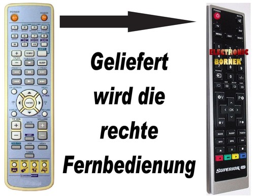 Ersatz fernbedienung für - ersatz,