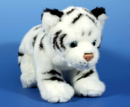 Weißer tiger plüschtier - tiger,