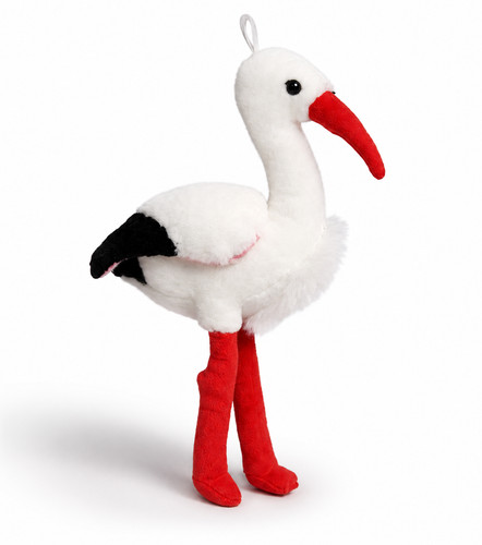 Storch plüschtier 25cm - plüschtier,