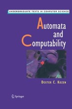 Automata and Computability Paperback Dexter C. Kozen
