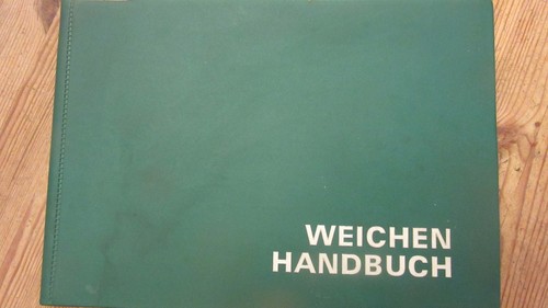 Weichen handbuch antik - handbuch,