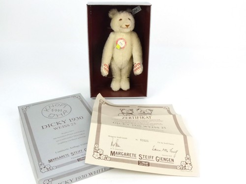 Steiff teddybär dicky - teddybär,