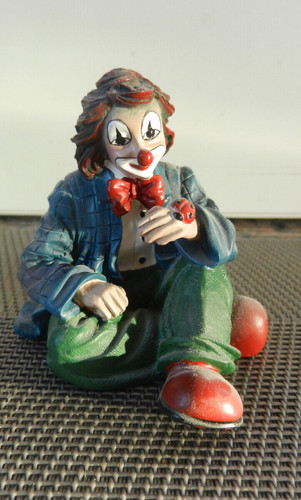 Gilde clown sitzend - gilde,
