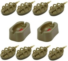 8+2 Method Feeder Set Futterkorb Ausdrückform Futterform Methodkörbe 15g- 60g