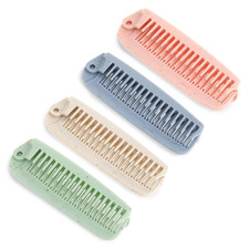 Reisehaarkamm mit Doppelkopf